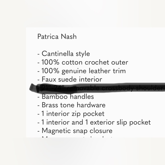 Patricia Nash Cantinella Crochet Bag - Picture 11 of 12